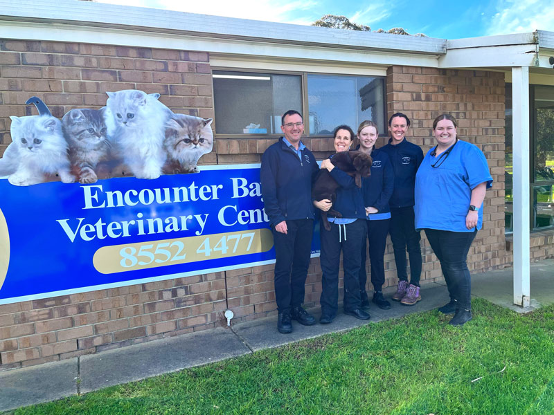 Encounter Bay Vet team